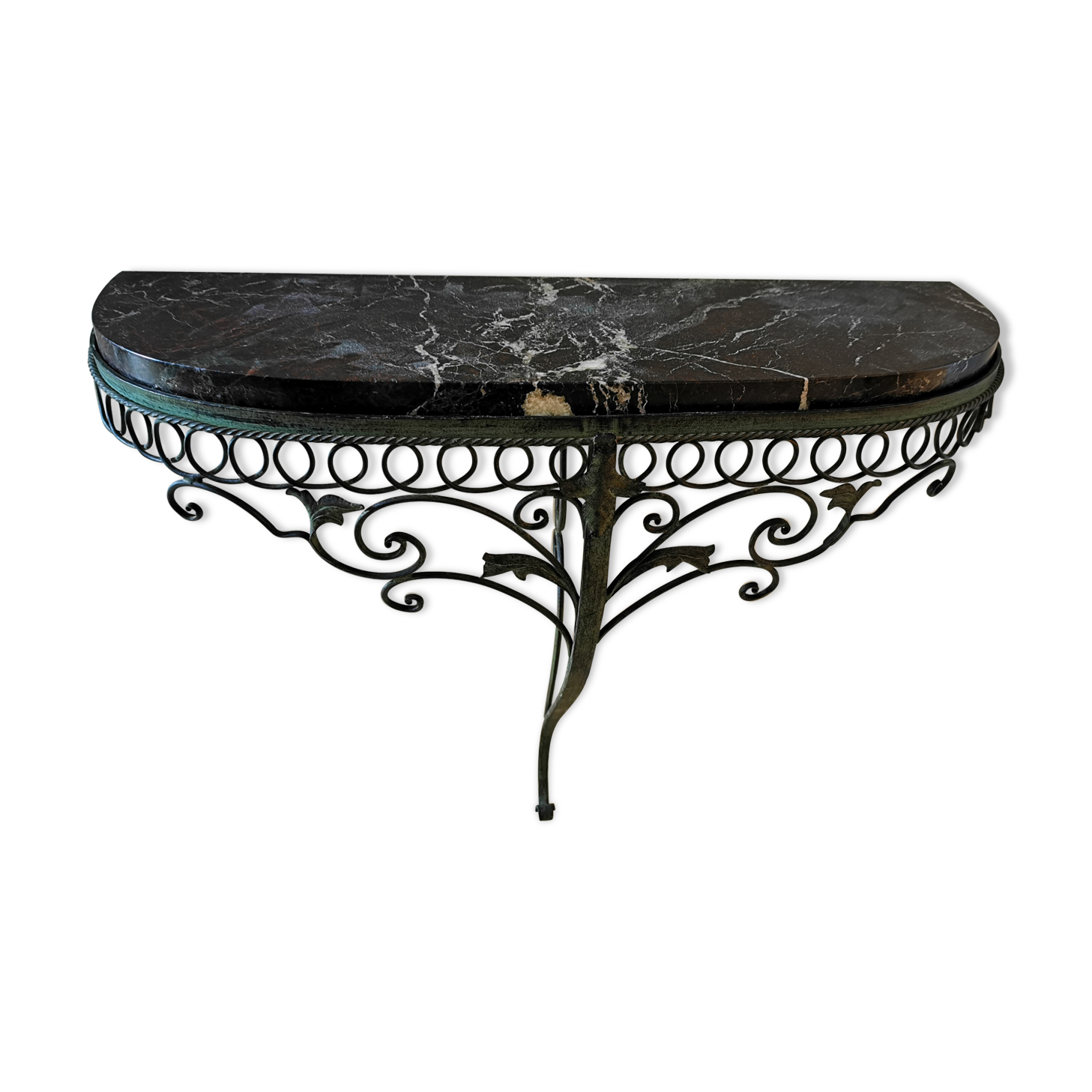 Wrought iron console 1930