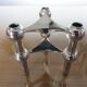 Pair of Scandinavian Nagel candlesticks "model S22" 70s