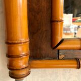 Mirror pitchpin XIXème two-tone bamboo collection circa 1870 napoleon iii
