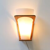 Applique NX 41 de Louis Kalff pour Philips en contreplaqué de teck courbé, 1959