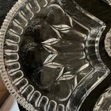 Crystal serving dish