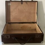 Valise en bois, bagage ancien