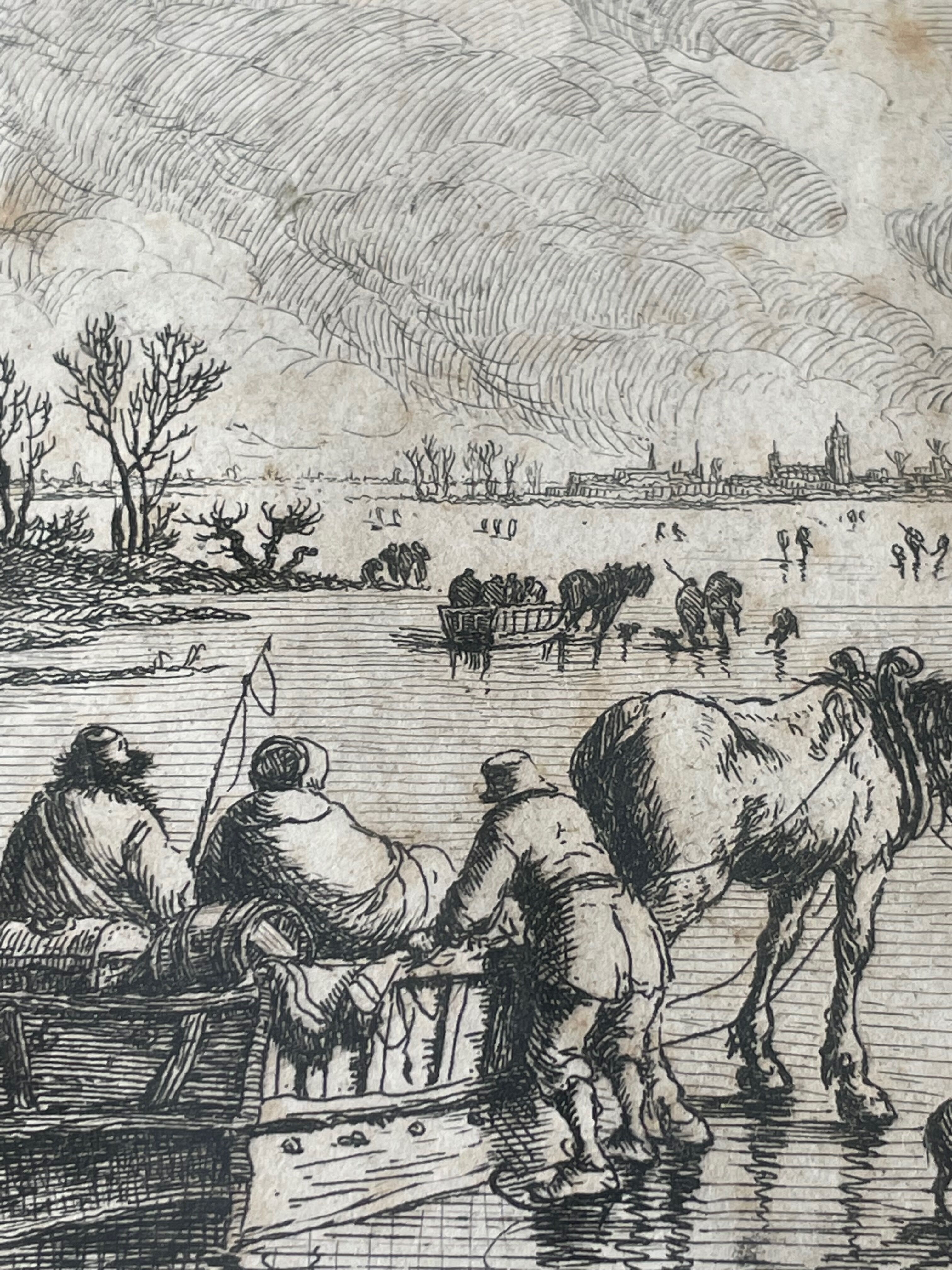 Painting antique figure skating eighteenth century