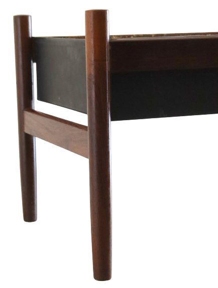 Vintage rosewood planter 'kokkedal' danish design