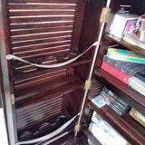 Mahogany bar cabinet