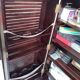 Mahogany bar cabinet