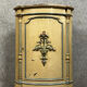 Louis XVI style curved neckline in lacquered and gilded wood circa 1850