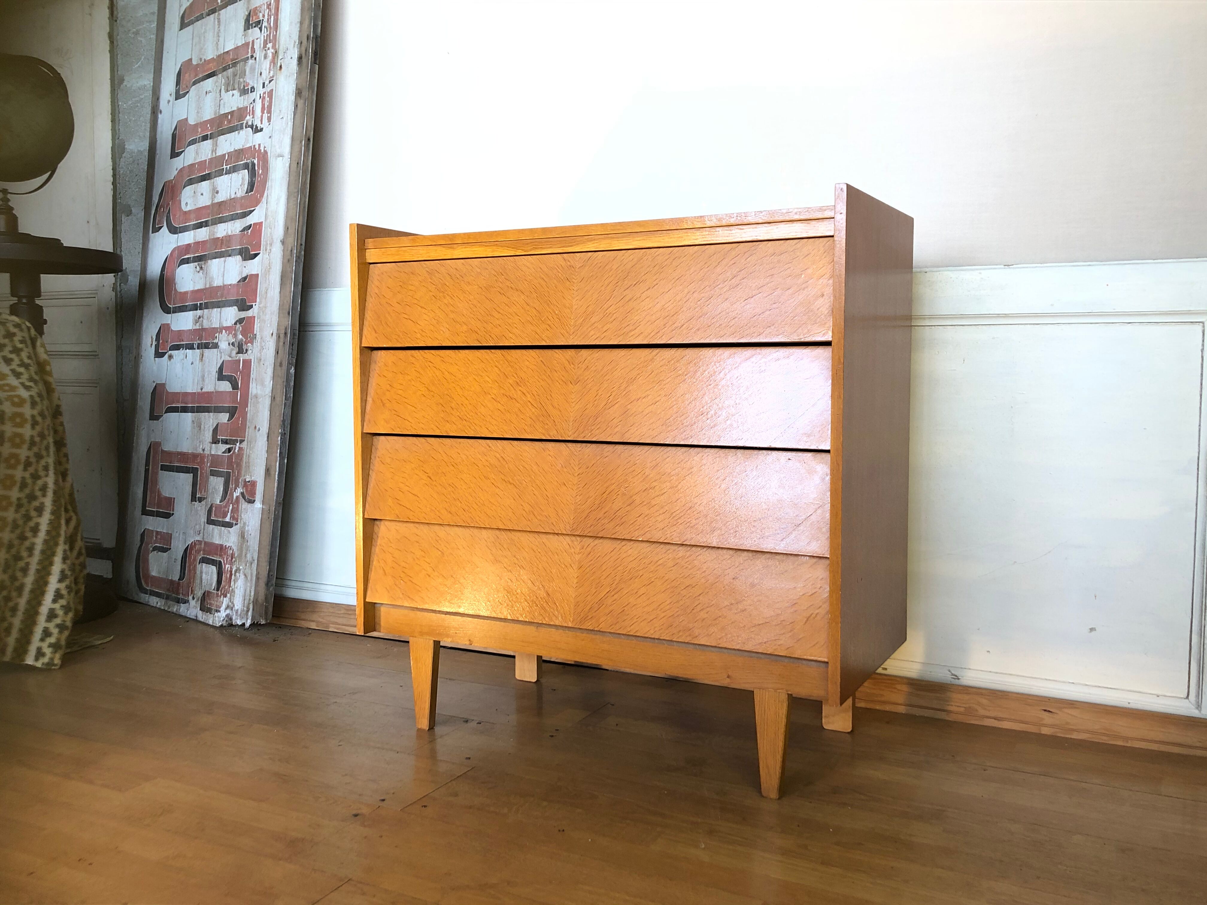 Commode 1960 pieds compas