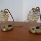 Amber Bubble Table Lamps by Richard Essig for Saku Leuchten, 1960s, Set of 2