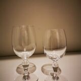 23 verres en cristal Saint Louis