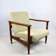 Beige boucle GFM-142 armchair, 1970s