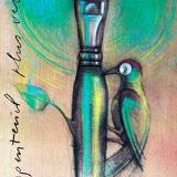 Écran original André François « Argenteuil Plus Vert »