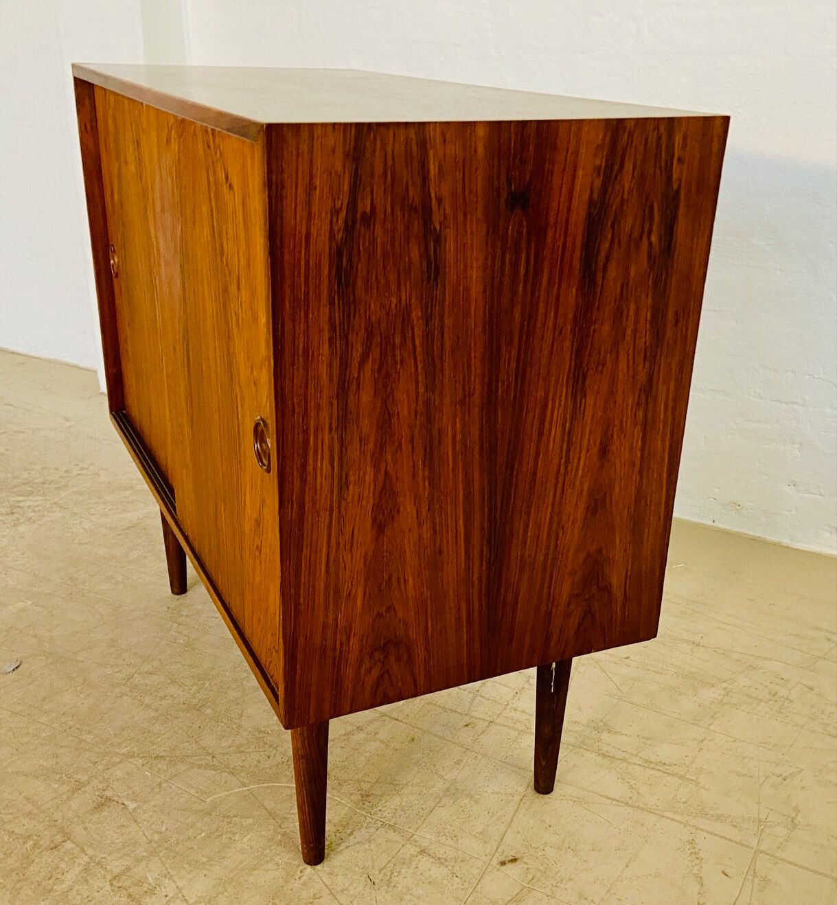 Vintage Danish mid-century rosewood chest of drawers 1960s
