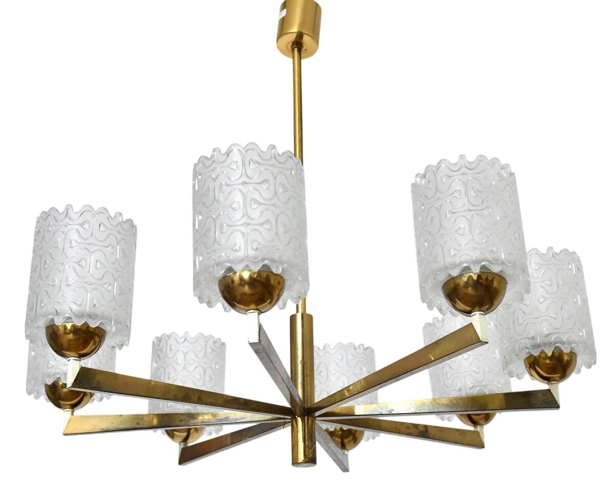 Lustre vintage des années 1970