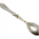 AB7 Silver Salad Spoon 84 / Polish Secession