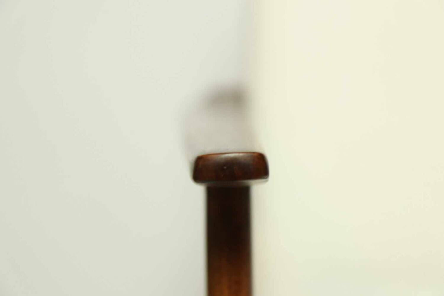 Vintage Armchair Lounge chair White Bouclette Wooden Armchair Mid Century Modern