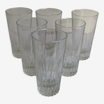 Verres orangeade vintage