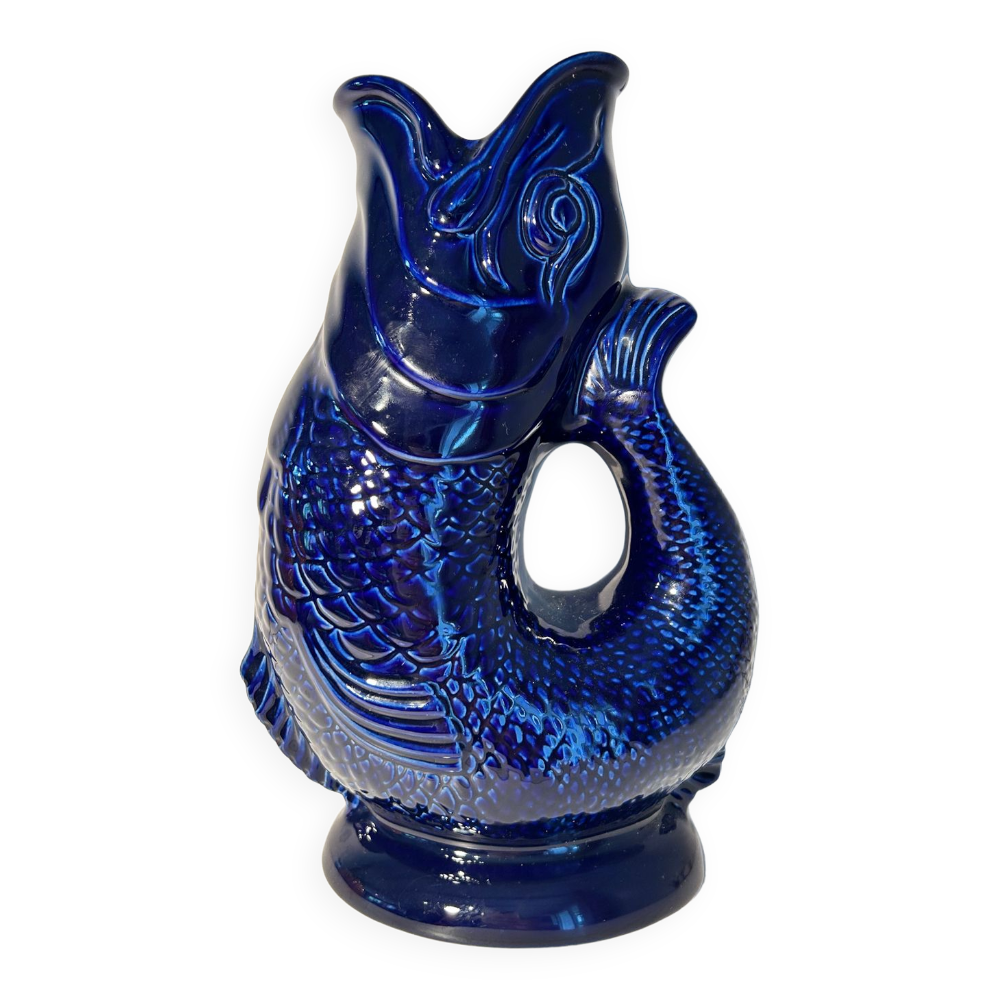 Vase carafe fish Guggle jug
