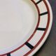 Old French earthenware dish Fénal Badonviller, Béarn model