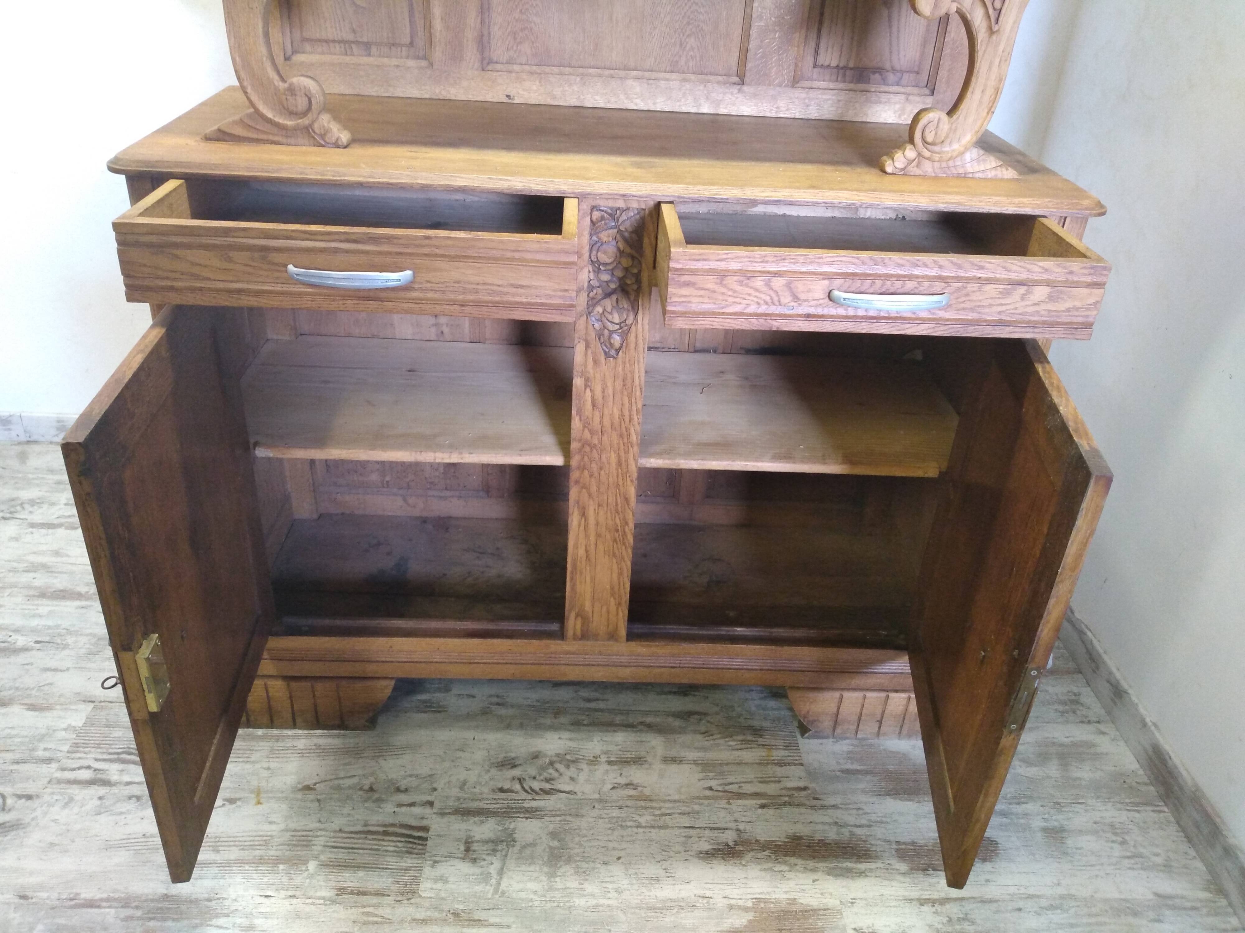 Buffet vaisselier art deco