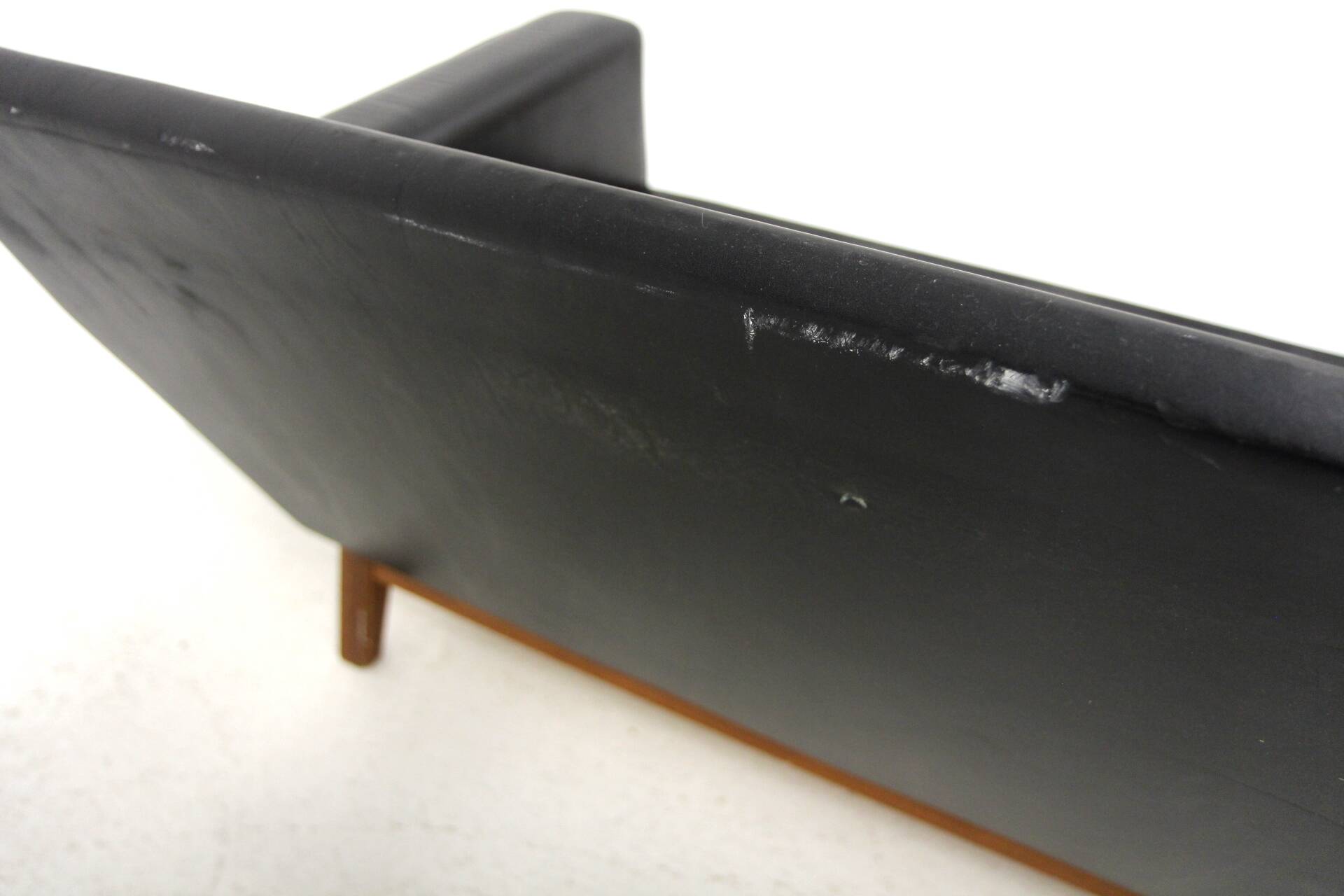 Canapé scandinave "Åland" en cuir, Möbel-Ikéa, Suède, 1960