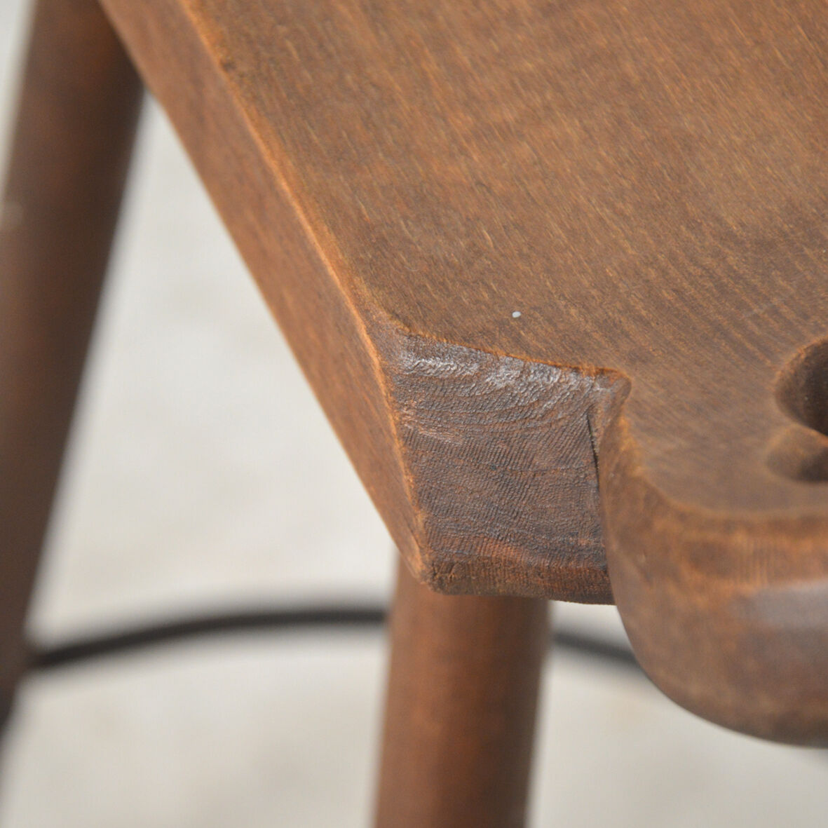Set of 3 Marbella stools, Spain, 1950s