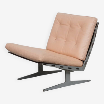 Paul Leidersdorff 'Caravelle' Fauteuil lounge danois du milieu du siècle