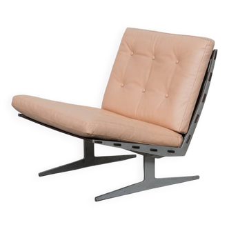 Paul Leidersdorff 'Caravelle' Fauteuil lounge danois du milieu du siècle