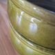4 small pans, glazed earthenware casseroles