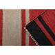 1970s Vintage Turkish Oushak Handmade Wool Cotton Orange Runner Rug 57x445