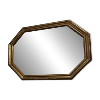 Gold leaf mirror