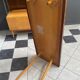 Jitona cabinet with desk two tone wood 1960s