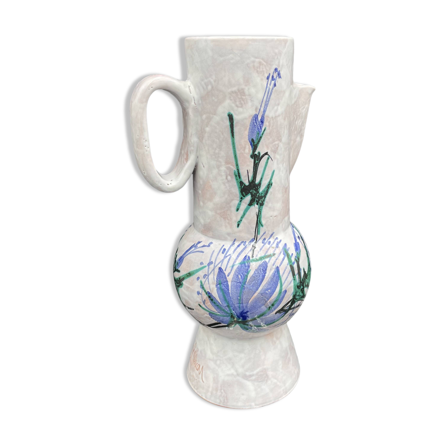 Le Brescon ceramic pitcher, Vallauris