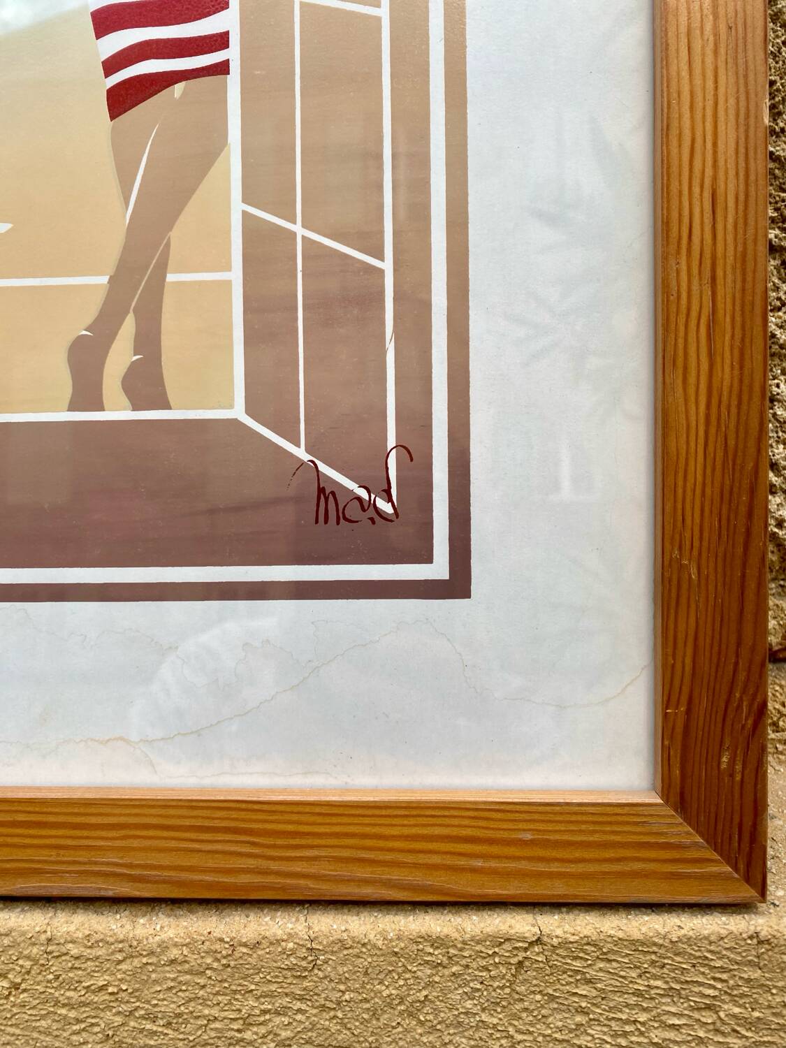 Duo de tableaux vintage 90s