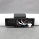 Mid-century Bakelite and opaline glass wall light, Czechoslovakia 1960s