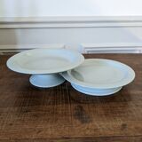 Longwy fruit bowl and server set
