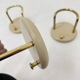 Set of 6 wall coat hooks by Schönbuch , 1970s Germany