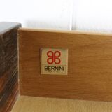 Beautiful italian design secretary desk by Frattini for Bernini