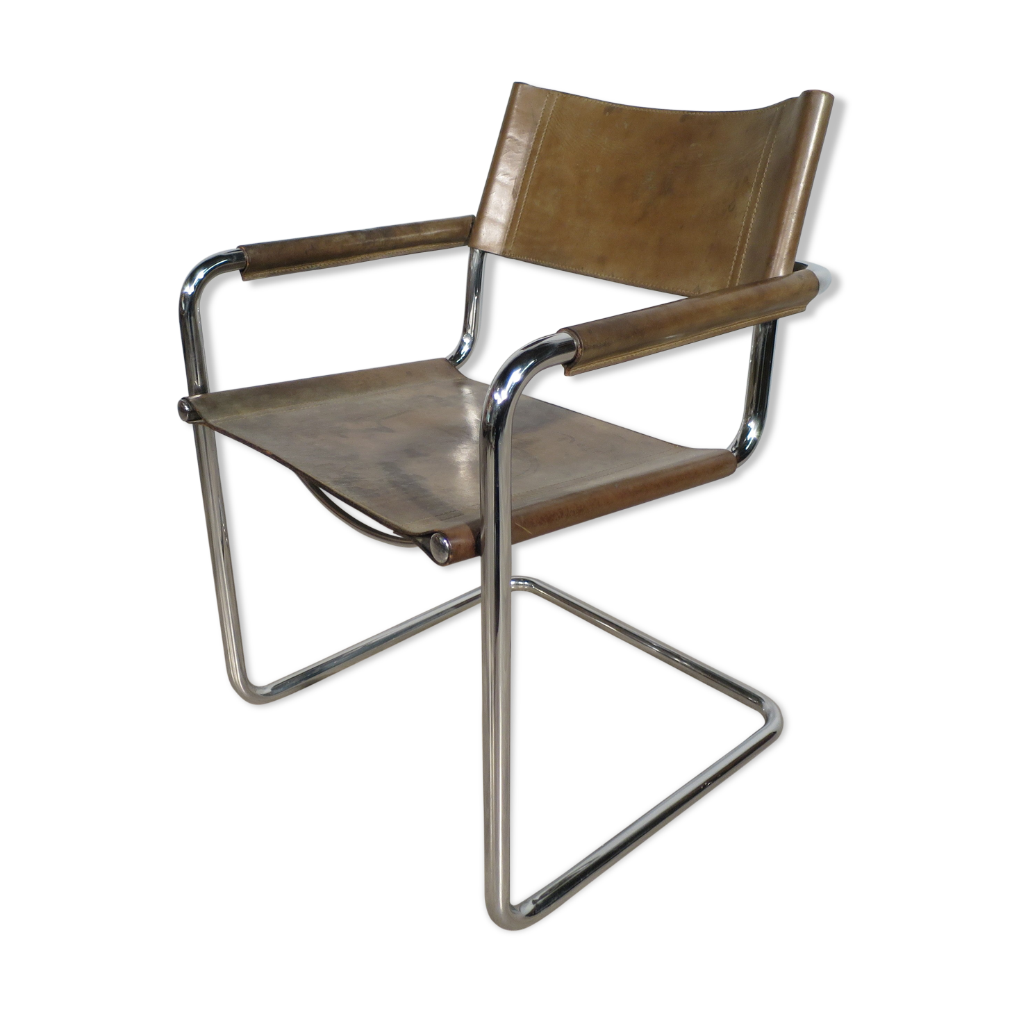 Leather chair MG5 Matteo Grassi