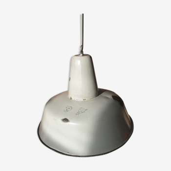 Industrial ceiling lamp from Wikasy A23, 1950