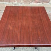 Parisian cast iron bistro table Mid-century French Paris café Montmartre bistro table 80s