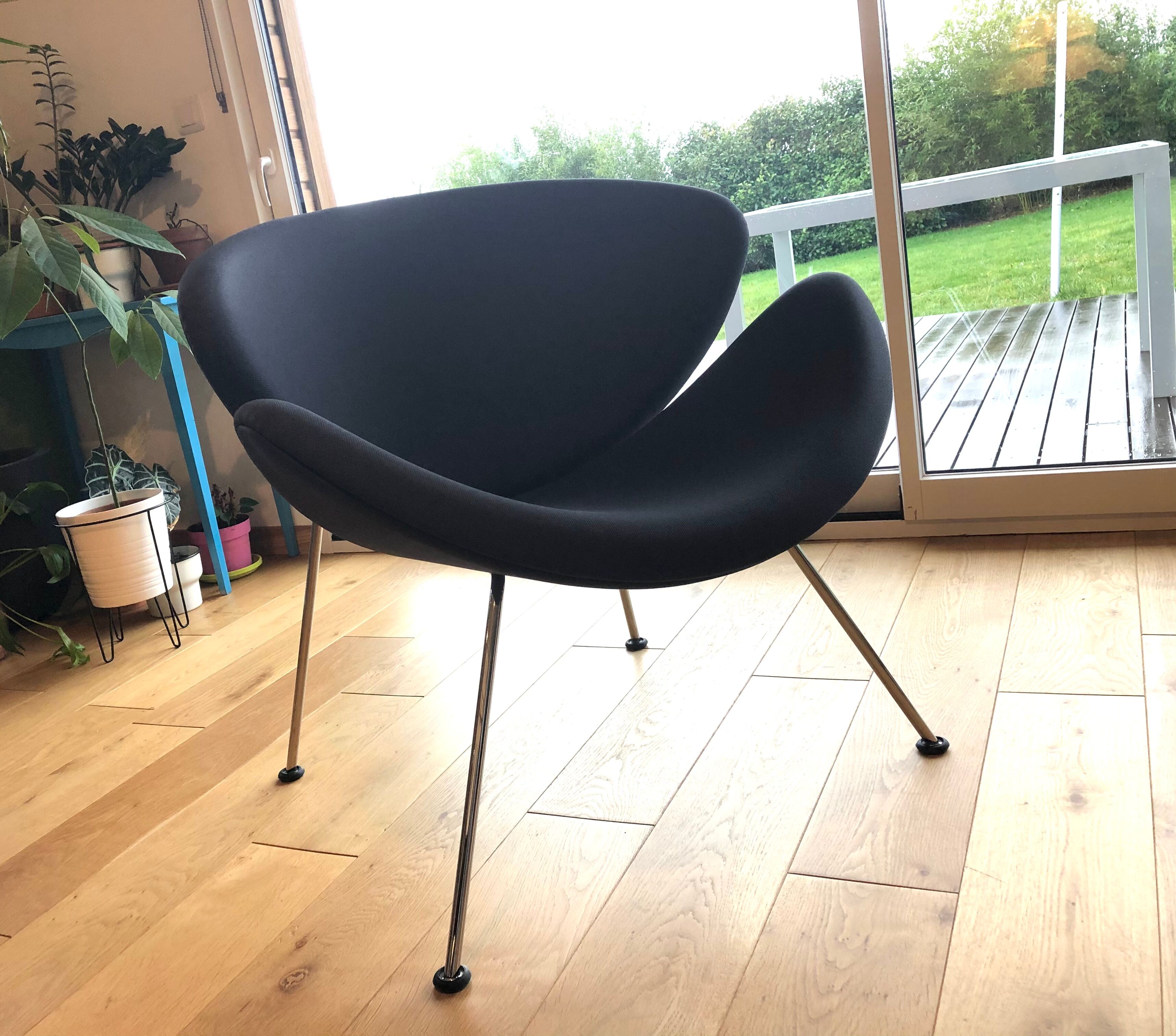 Armchair Orange Slice Pierre Paulin