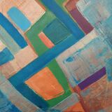 Canvas the blue thread