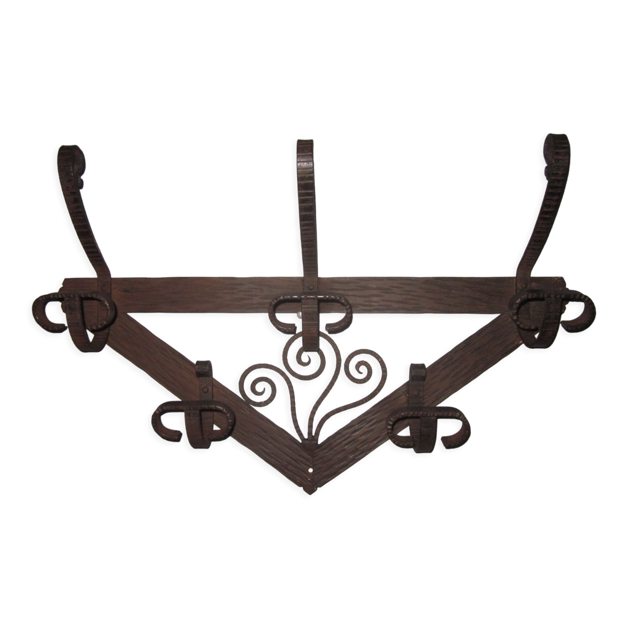 Porte manteau mural art deco