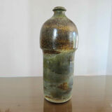 Glazed glazed sandstone soliflore vase 1960