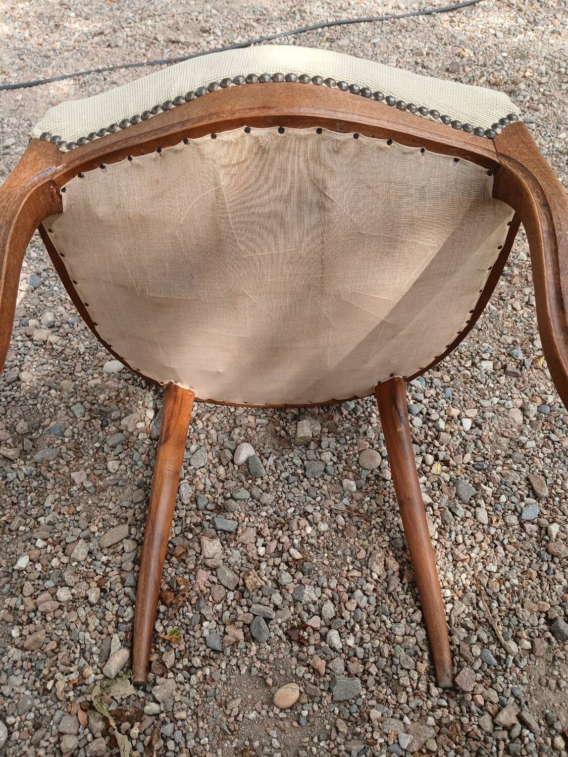 Antique upholstered chair