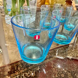 Verres vintage blue Iittala