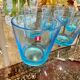 Verres vintage blue Iittala