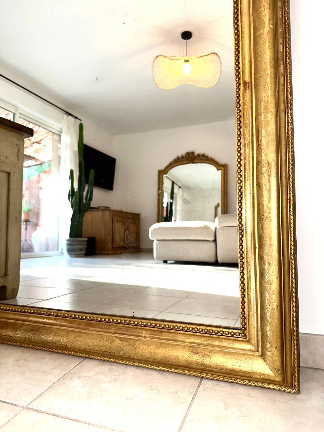 Antique Louis-Philippe mirror