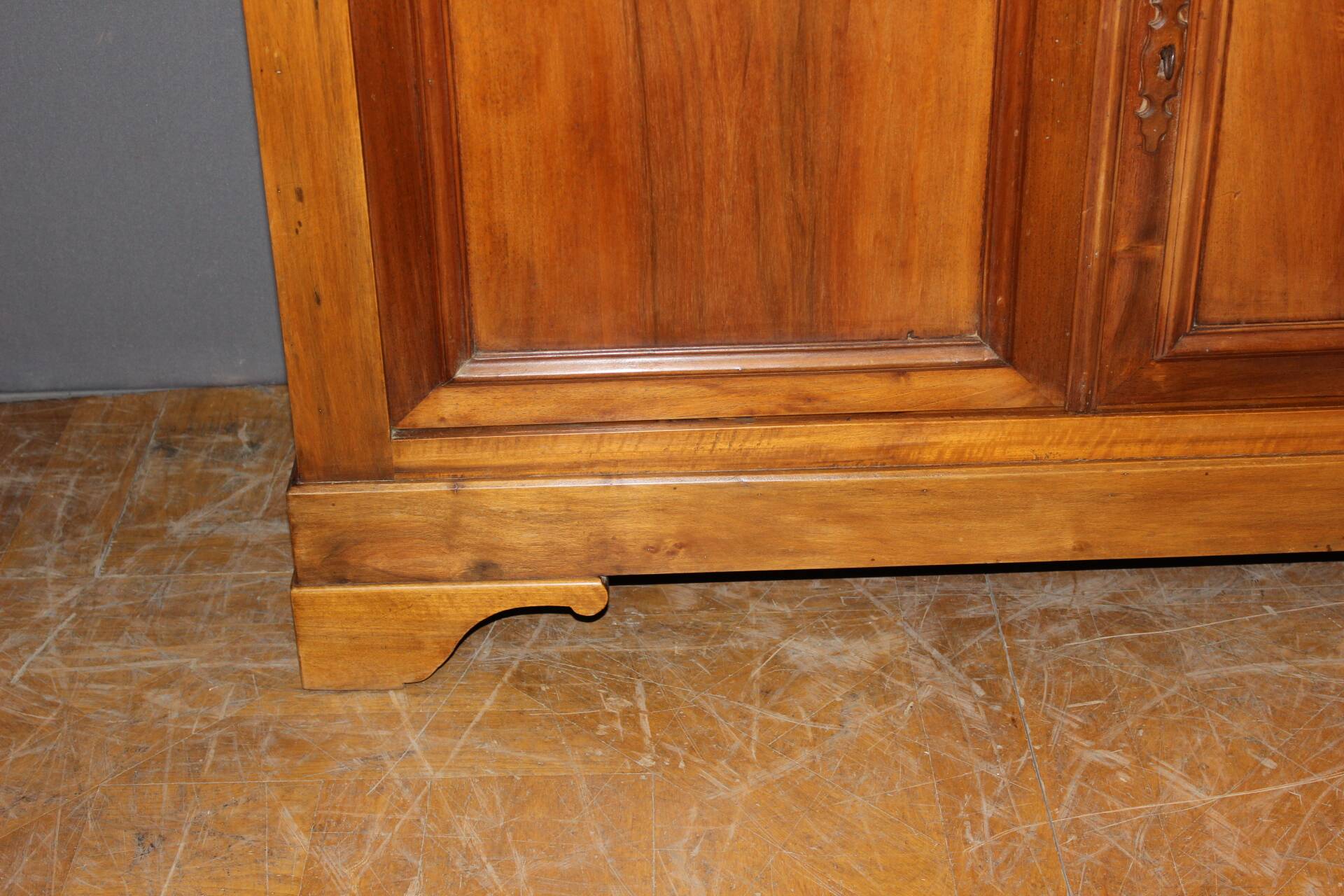 Louis Philippe style walnut sideboard, circa 1900